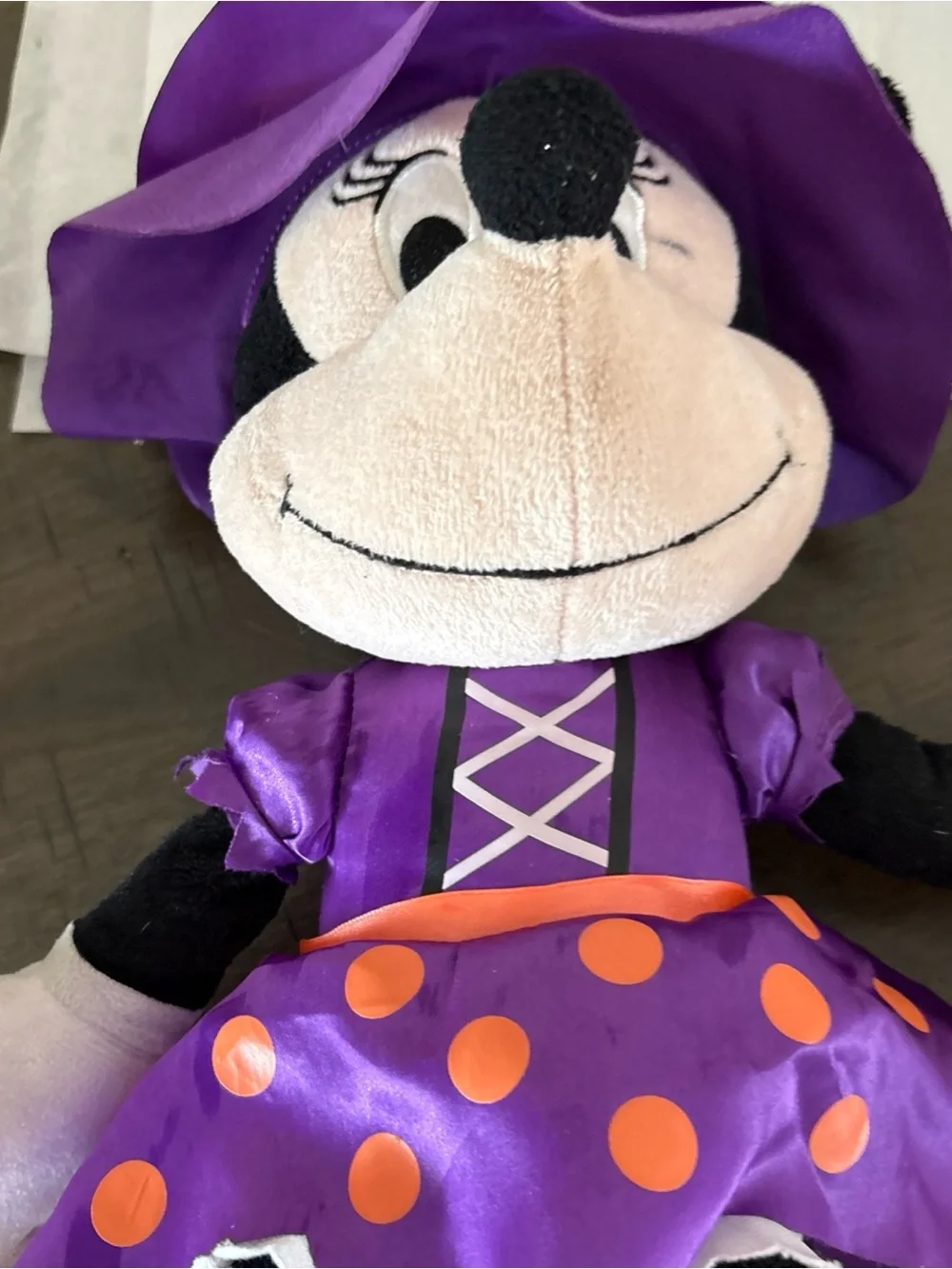 Mickey & Minnie Mouse Halloween Plush | Vampire Mickey & Witch Minnie | 18 inch